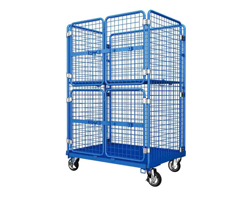 四開(kāi)門(mén)網(wǎng)格籠車(chē)