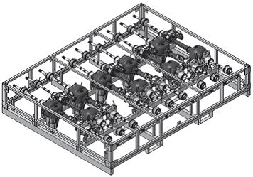 車橋周轉(zhuǎn)料架