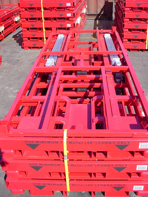 摩托車運(yùn)輸架折疊狀態(tài)